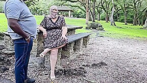 Getting My Pussy Fingered At The Park By A Stranger And Pissing Openly In Public