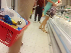 Girl Choosing Milk