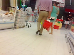 Girl Choosing Milk
