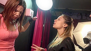 Girl Gets her Face Spit On By Other Girls