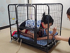 Girl In Cage