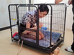 Girl In Cage