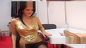 Girl on Public Stage