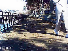 Girl sexy and public,