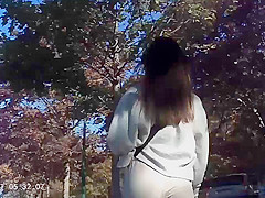 Girl sexy and public,
