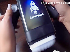 Girlfriend Fools Around With A Sex Toy