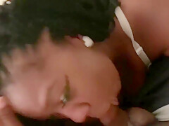 Girlfriend Giving Me A Sloppy Blowjob