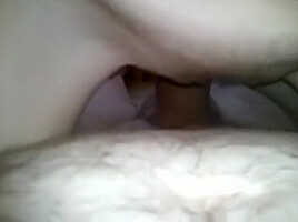 Girlfriend sucks small dick and gets pussy full of cum