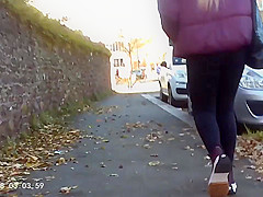 Girls hot sexy public