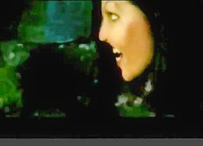 Girls in a horror movie 
