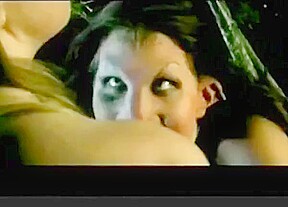 Girls in a horror movie 