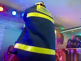 Glam euro amateur railed at sex party by male stripper
