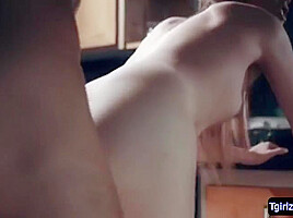 Glamorous Ts Kate Zohas Off Tight Lingerie Ang Gets Analed From Behind