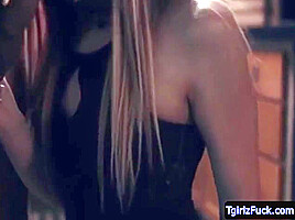 Glamorous Ts Kate Zohas Off Tight Lingerie Ang Gets Analed From Behind