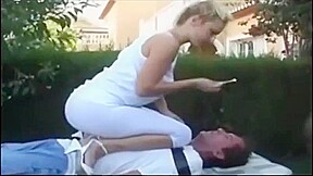 Glorious 2 White leggings Facesitting (add me for more)