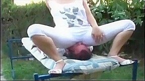 Glorious 2 White leggings Facesitting (add me for more)