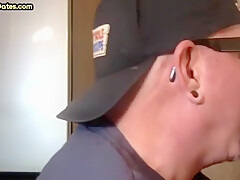 Gloryhole Bjdaddy Gets Fucked By Black Cock In Closeup