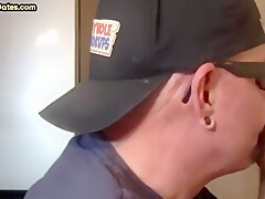 Gloryhole Bjdaddy Gets Fucked By Black Cock In Closeup