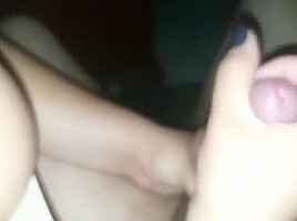 Goddess-r Milking Slave With Black Long Nails Looking Big Boobs Mistress