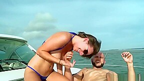 Godlike buxomy oriental Alora Jaymes is blowing a cock