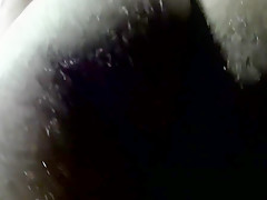 Good looking ebony guy wanks his dick and receives handjob