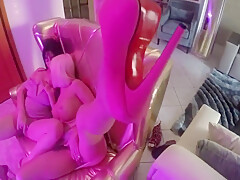 Gorgeous Lesbians Trib One Out