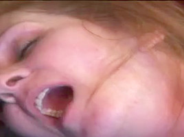Granny Misti receives creampied