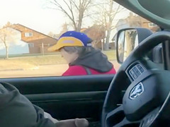 Granny is happy to help with the boner