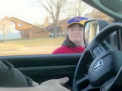 Granny is happy to help with the boner