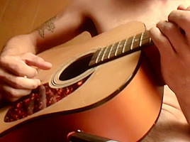 Guitar Skills And Stroking! - Devin Reynolds - StraightNakedThugs