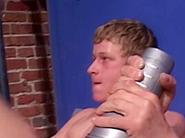Guy's Toys Scene-2 Two Twinks Jerk Off With Their New Toys