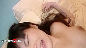 Hairy vagina and gigantic orbs make Rey Sakamoto a sloppy slut, enjoy her hardcore penetrate session!