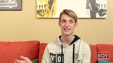 Handsome Twink Chris Tucker Pleasures His Big Dick