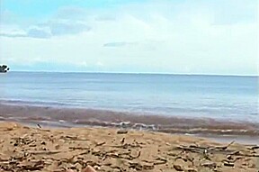 Happiness On Young Lovers Beach 