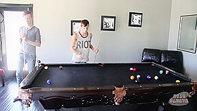 Hard And Meaty Pool Cues At The Ready! - Elijah Young, Jasper Robinson, Tyler Thayer - BoyCrush