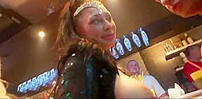 Hd horny clubbers fucking giant dicks in public