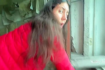 He Brought His Girlfriend To A Scary Abandoned House And Fucked Hard 25 Min With Katty West