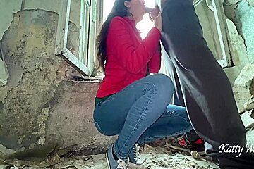 He Brought His Girlfriend To A Scary Abandoned House And Fucked Hard 25 Min With Katty West