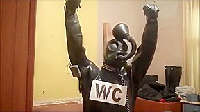 Heavy Rubber Piss Gimp