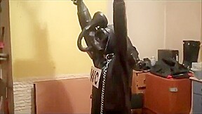 Heavy Rubber Piss Gimp