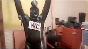 Heavy Rubber Piss Gimp