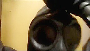 Heavy Rubber Piss Gimp