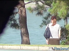 Heels Asian Piss Street