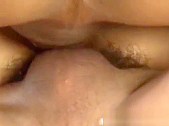 Horny Asian Babe gets Pussy and Anus part2