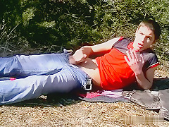 Horny Boy Wank In Park 281