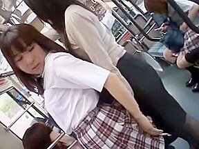 Horny Bus, Upskirts xxx scene