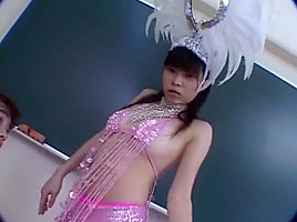 Horny Japanese chick Airi Niiyama, Kirari Koizumi, Miri Sugihara in Crazy Group Sex, Cougar JAV movie