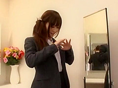 Horny Japanese chick Mahiro Aine, Fuuka Minase, Rei Mizuna in Best Masturbation, Solo Female JAV movie