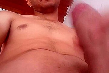 Horny Man Cumming