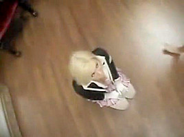 Horny Spanking, Cunnilingus adult scene